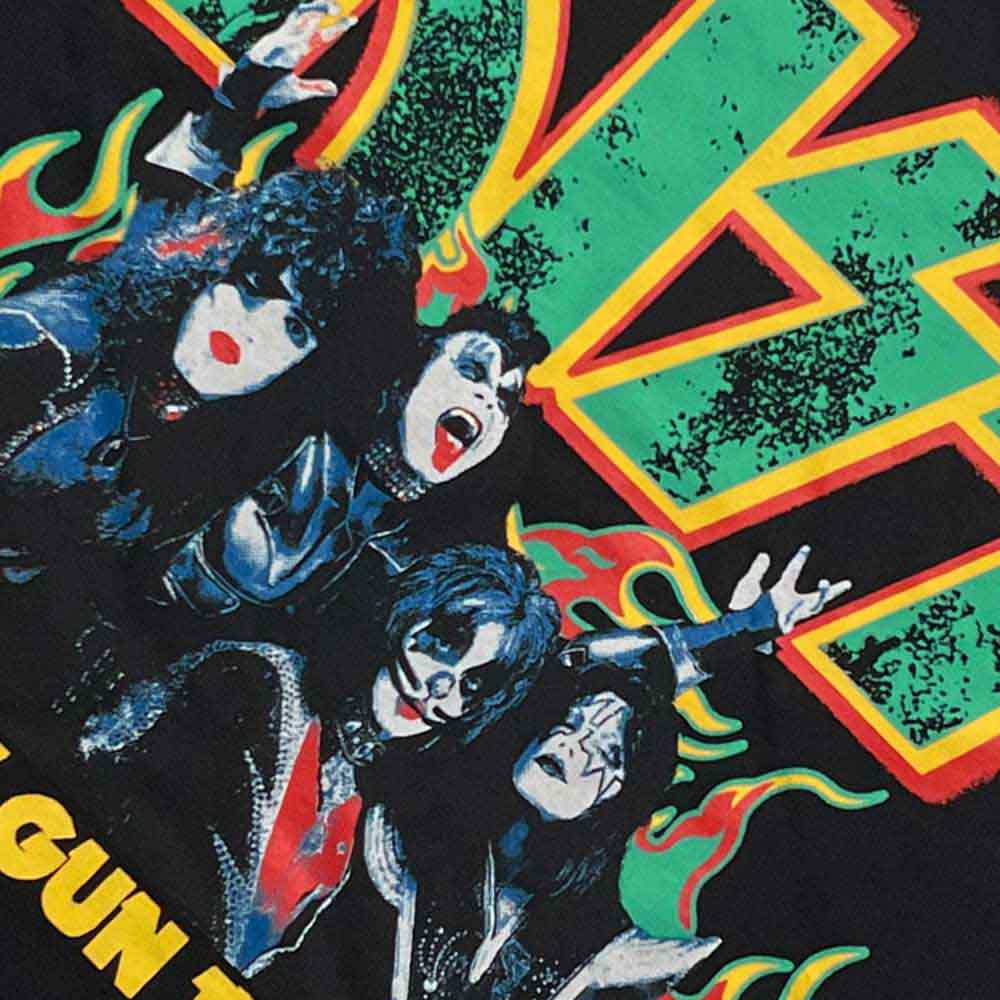 KISS Ladies Crop Top: St Paddy's (Black)