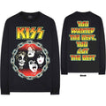 KISS Unisex Long Sleeve T-Shirt: You Wanted The Best (Black) (Back Print)