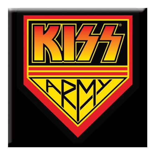 KISS Fridge Magnet: Army