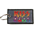 KISS Patch Keychain: Faces & Icons (Double Sided)