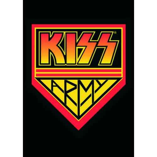 KISS Postcard: Army