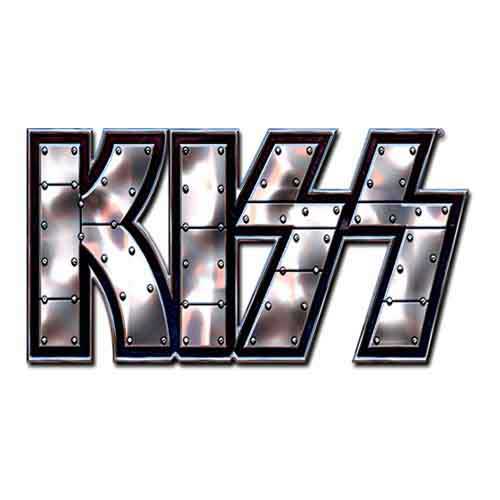 KISS Pin Badge: Stud Logo