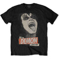 KISS Unisex T-Shirt: The Demon Rock (Black)
