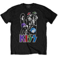 KISS Unisex T-Shirt: Umbrellas (Black)