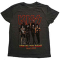 KISS Unisex T-Shirt: End of the Road Tour (Brindle) (LOS)