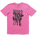 KISS Unisex T-Shirt: Dressed To Kill (Pink)