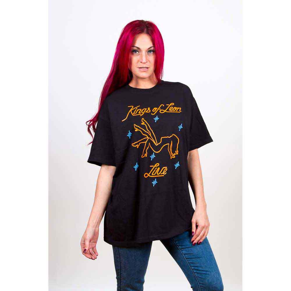 Kings of Leon Unisex T-Shirt: Stripper (Black)