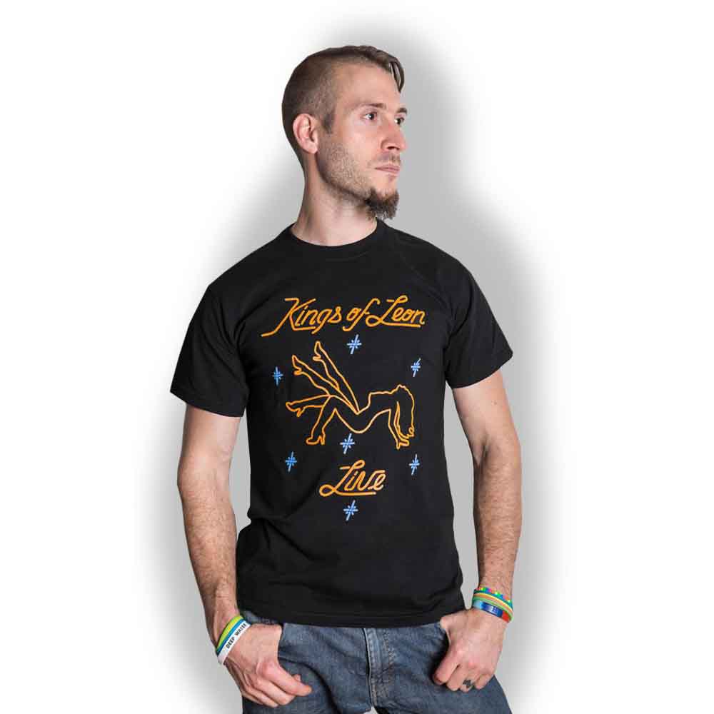 Kings of Leon Unisex T-Shirt: Stripper (Black)