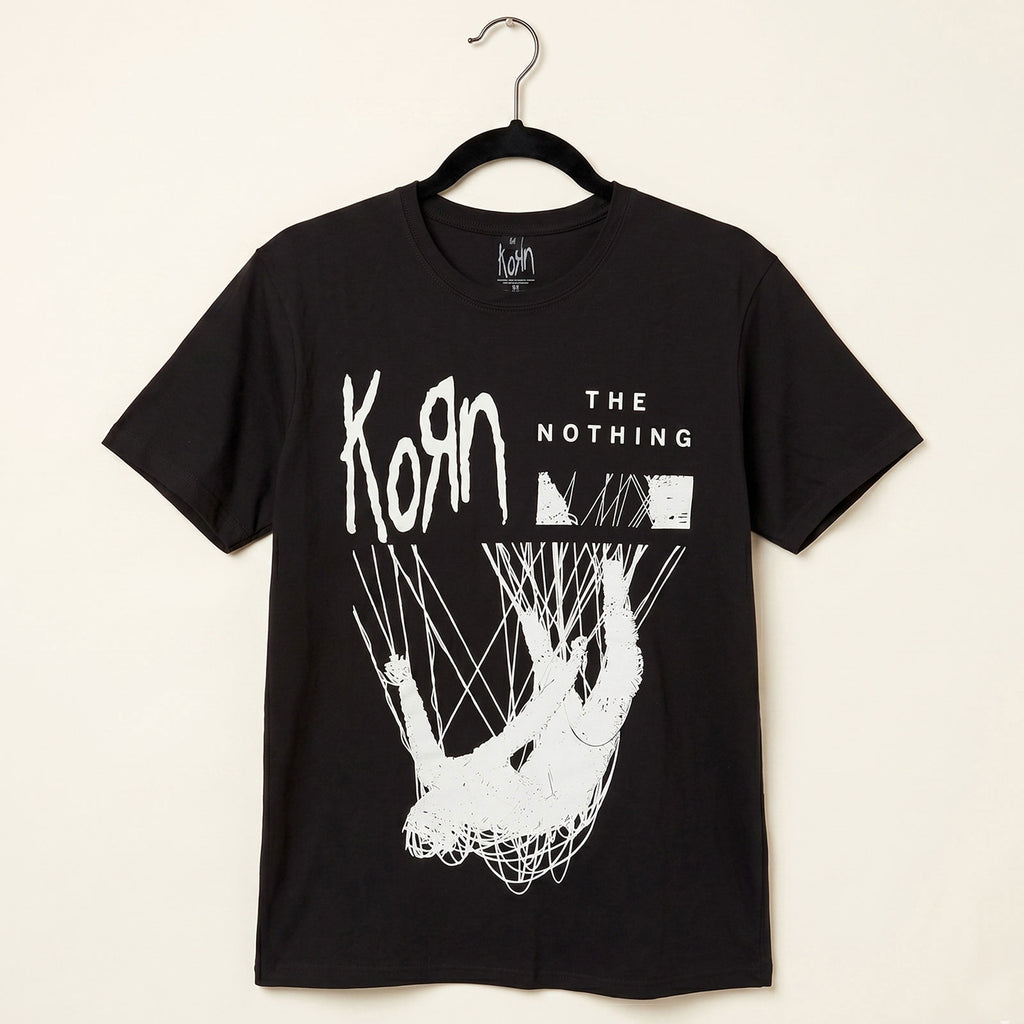 Korn Unisex Premium Carbon T-Shirt: The Nothing (Black)