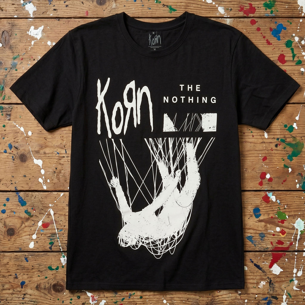 Korn Unisex Premium Carbon T-Shirt: The Nothing (Black)