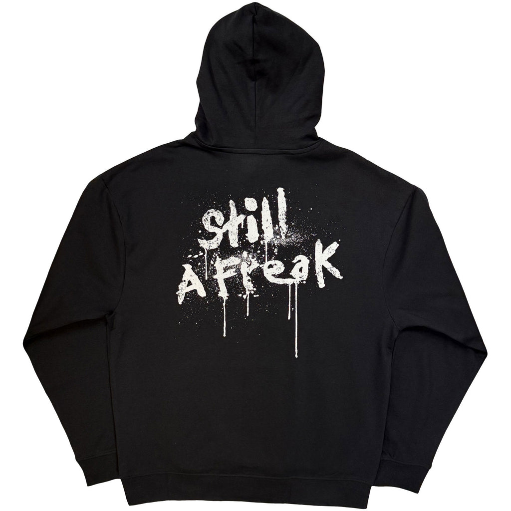 Korn Unisex Pullover Hoodie: Still A Freak (Black) (Back Print)