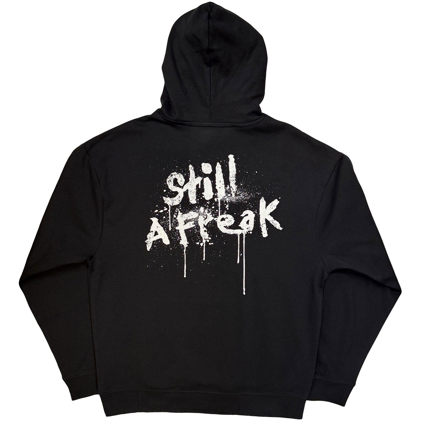 Korn Unisex Pullover Hoodie: Still A Freak (Black) (Back Print)