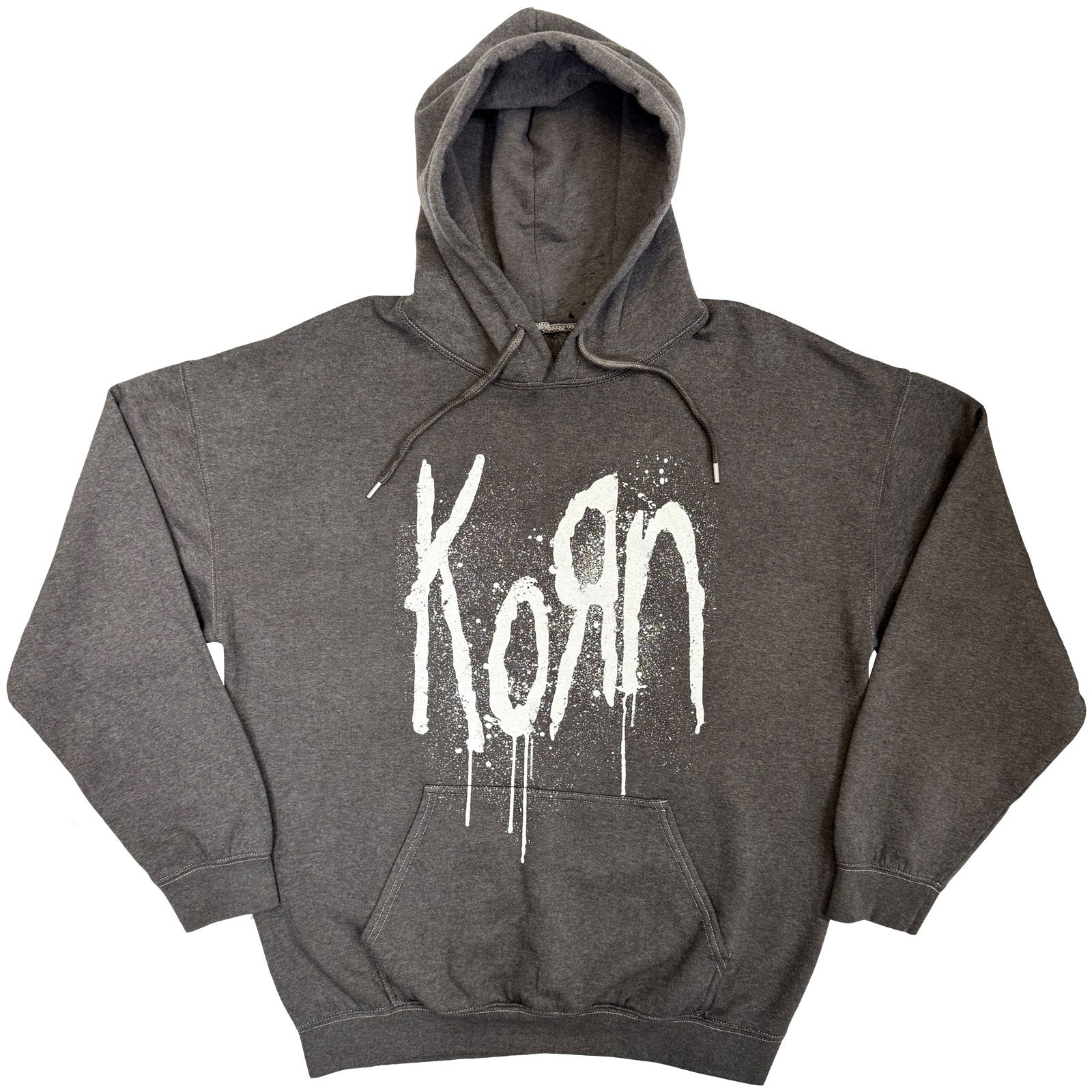 Korn Unisex Pullover Hoodie: Still A Freak (Charcoal Grey) (Back Print)