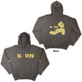 Korn Unisex Pullover Hoodie: Doll Issues (Charcoal Grey) (Back Print)