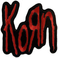 Korn Woven Patch: Red Logo
