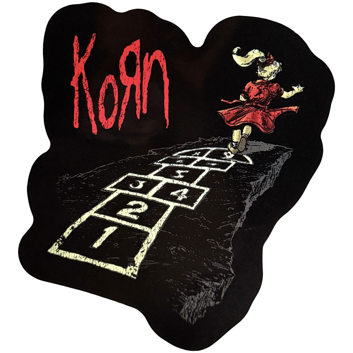 Korn Sticker: Hopscotch