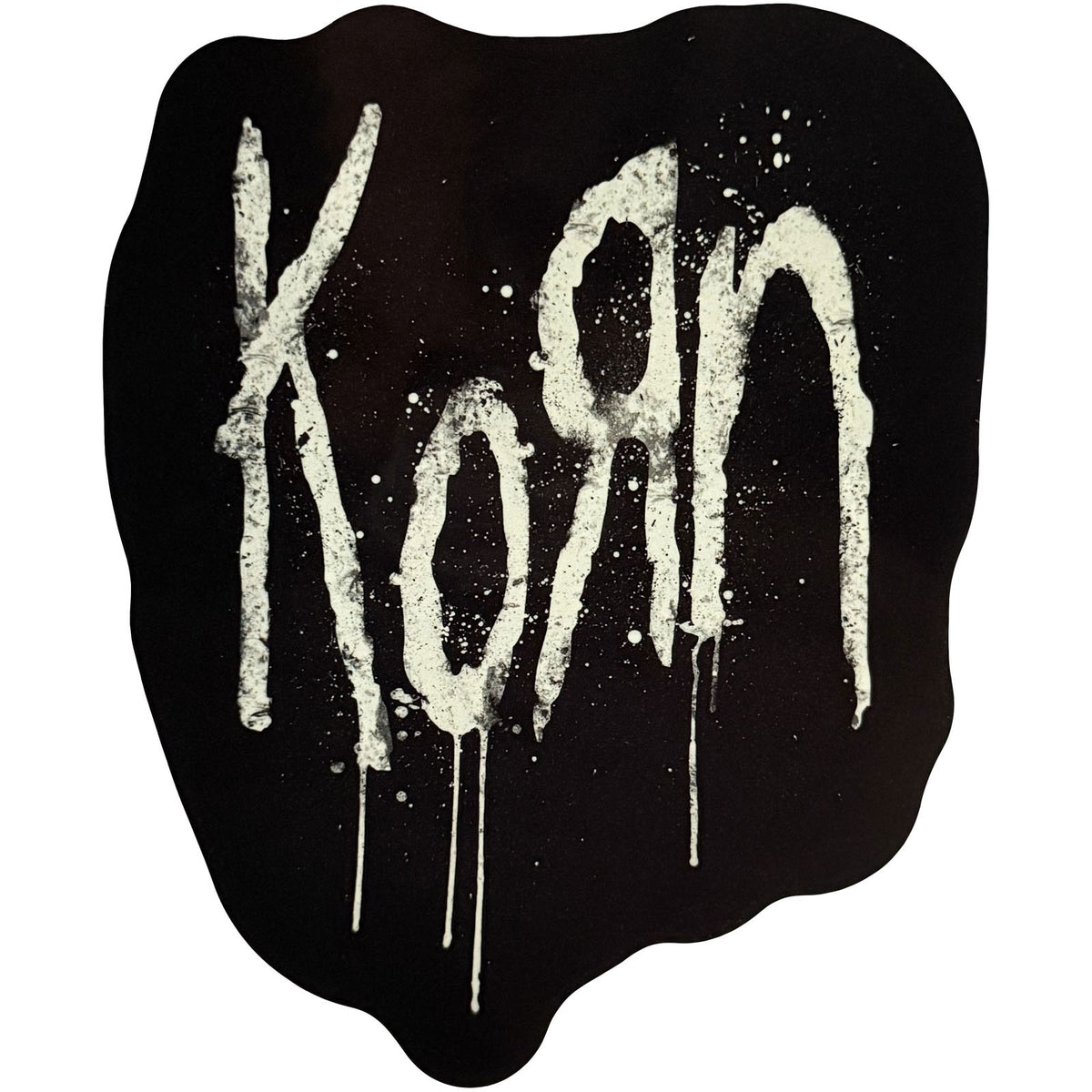 Korn Sticker: Splatter Logo