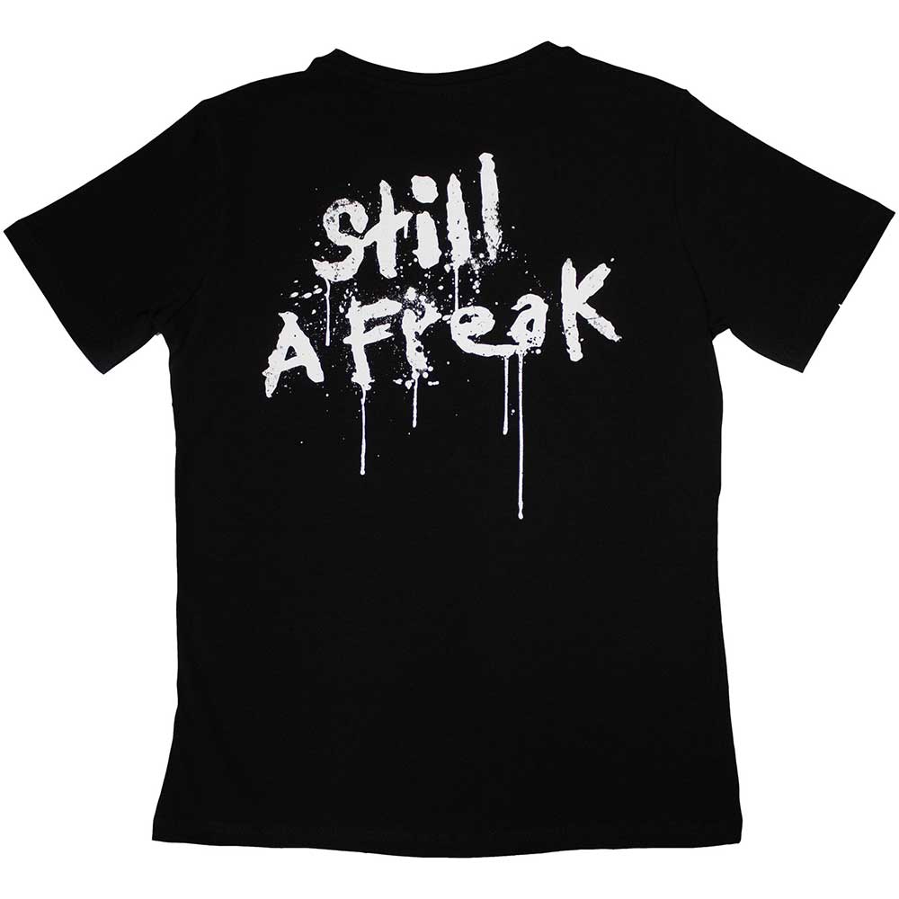 Korn Ladies T-Shirt: Still A Freak (Black) (Back Print)