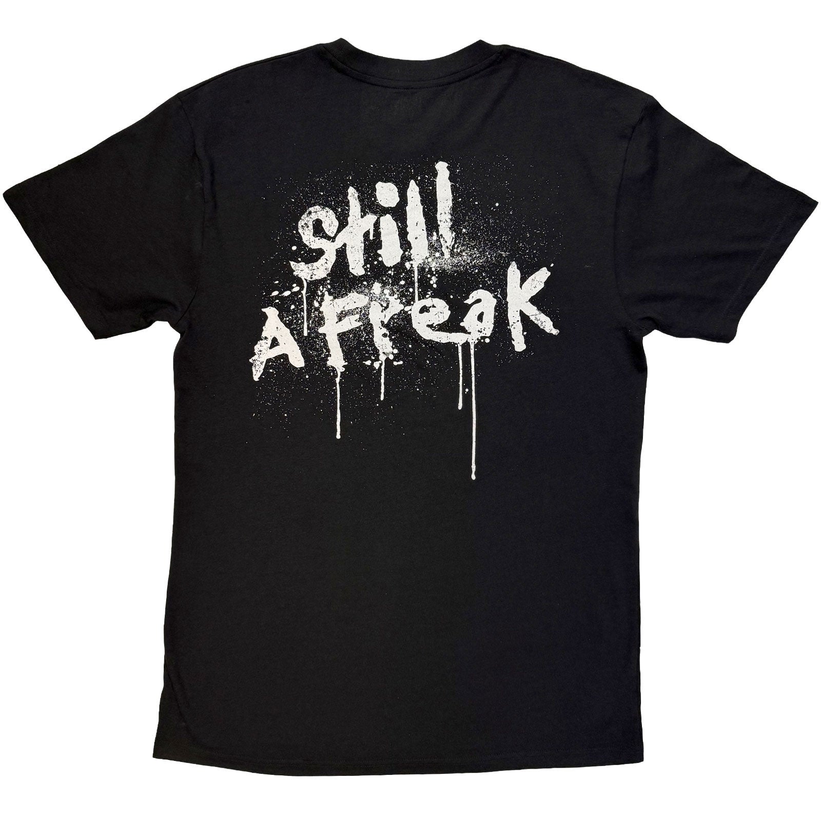 Korn Unisex T-Shirt: Still A Freak (Black) (Back Print)