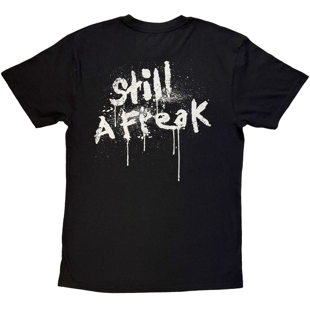 Korn Unisex T-Shirt: Still A Freak (Black) (Back Print)