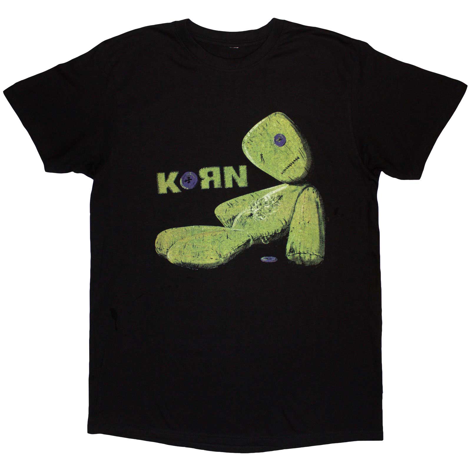 Korn Unisex T-Shirt: Issues Tracklist (Black) (Back Print)
