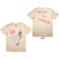 Korn Unisex T-Shirt: Follow The Leader Hopscotch (Sand) (Back Print)