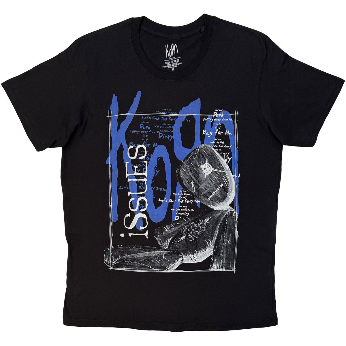 Korn Unisex T-Shirt: Issues Box (Black)