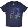 Korn Unisex T-Shirt: Life Is Peachy Green/Purple (Navy Blue)