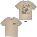 Korn Unisex T-Shirt: Got The Life (Sand) (Back Print)
