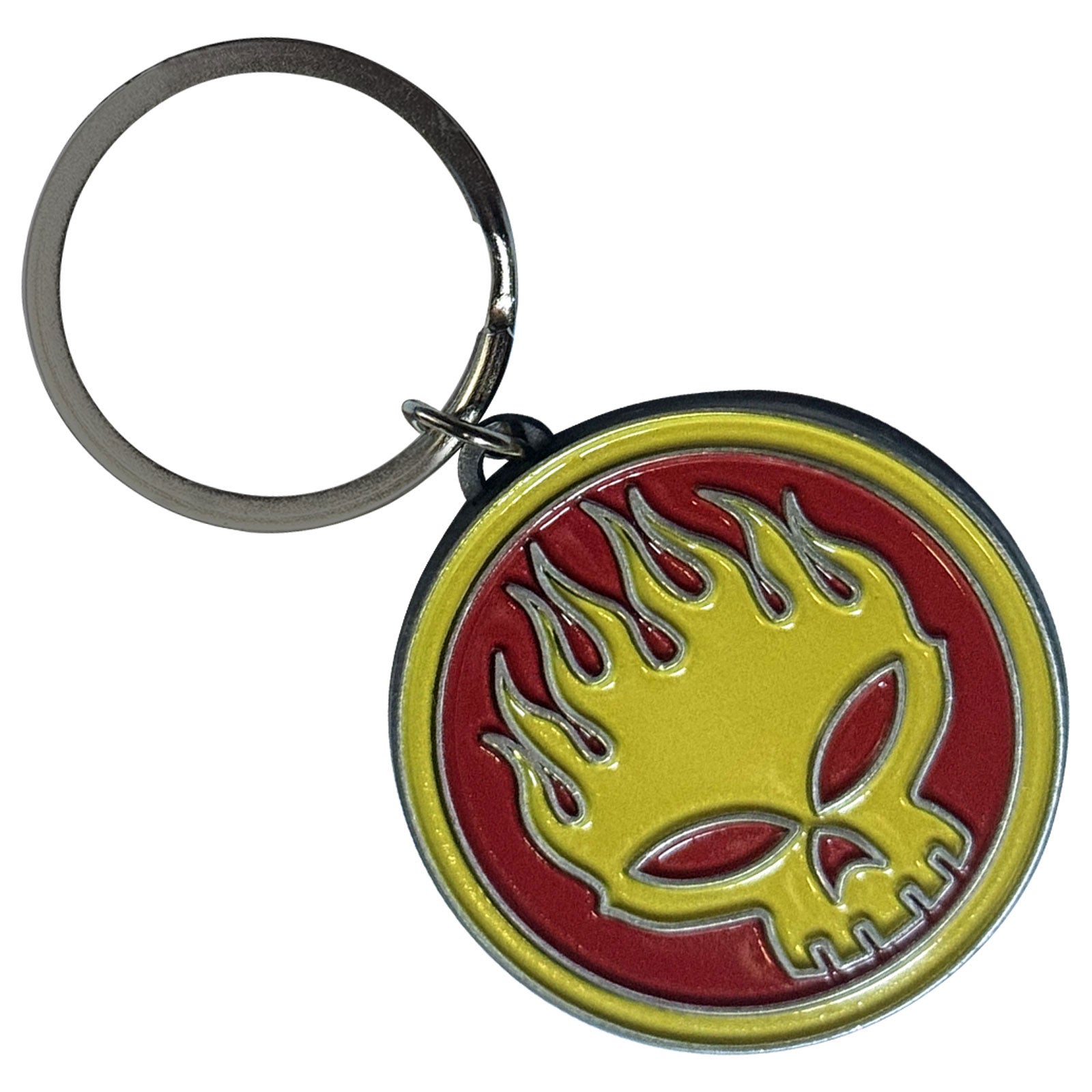 The Offspring Keychain: Skull Logo