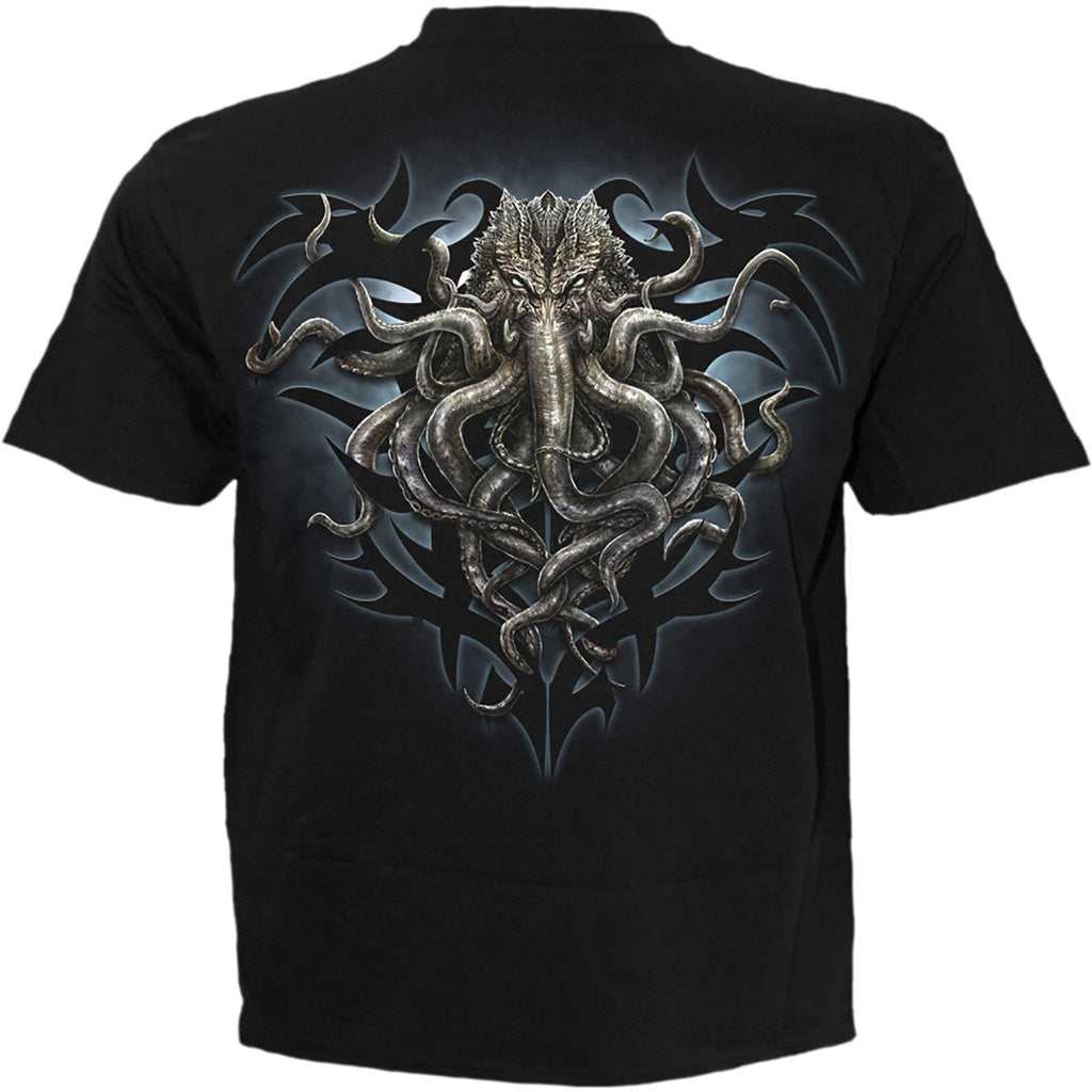 Spiral Unisex T-Shirt: Cthulhu (Black)