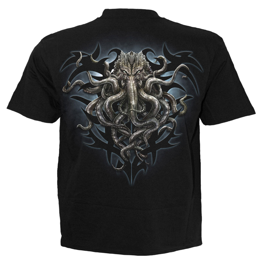 Spiral Unisex T-Shirt: Cthulhu (Black)