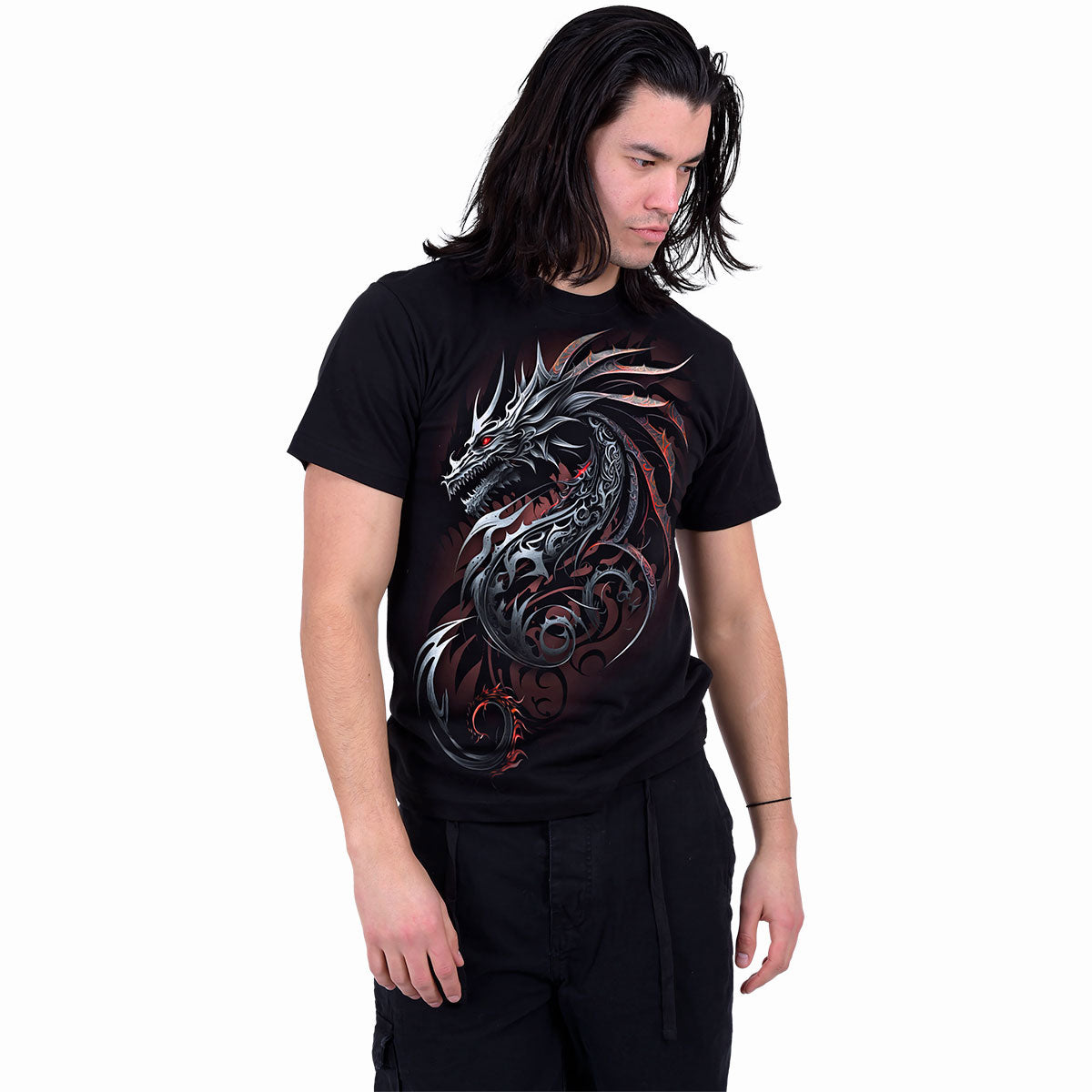 Spiral Unisex T-Shirt: Dragon Shards (Black)