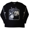 Lamb Of God Unisex Long Sleeve T-Shirt: Barbed Wire (Black) (Sleeve Print)