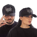 Lamb Of God Unisex Baseball Cap: Sonic Silver Logo (Black)