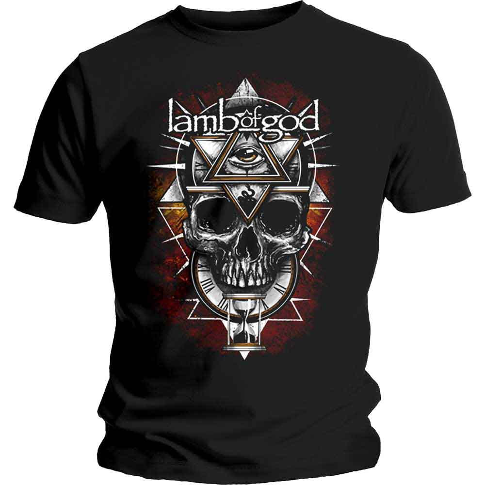 Lamb Of God Unisex T-Shirt: All Seeing Red (Black)