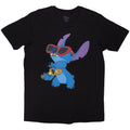 Disney Unisex T-Shirt: Lilo & Stitch Stitch Guitar (Black)