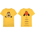 Disney Unisex T-Shirt: The Lion King Timon (Yellow) (Back Print)