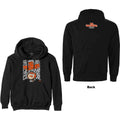 Logic Unisex Pullover Hoodie: Gauge (Black) (Back Print)
