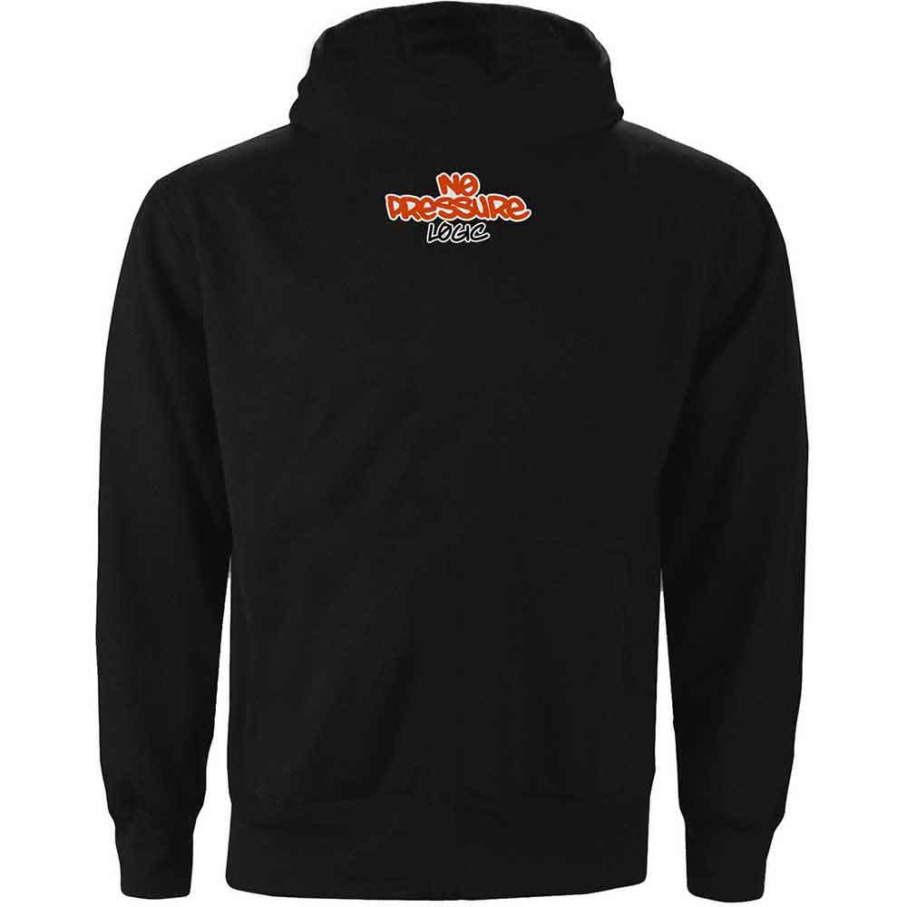 Logic Unisex Pullover Hoodie: Gauge (Black) (Back Print)