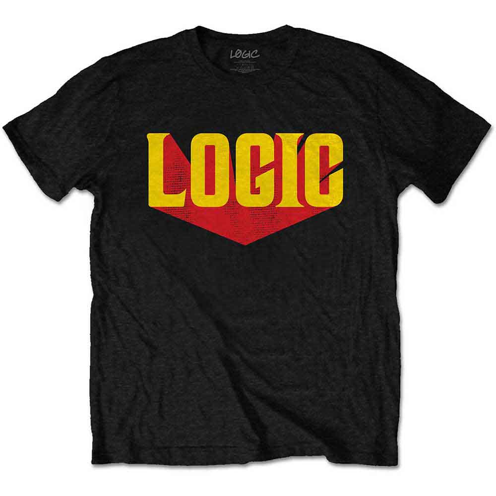 Logic Unisex T-Shirt: Logo (Black)