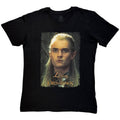 Lord Of The Rings Unisex T-Shirt: Legolas Sun Gleam Homage (Black)