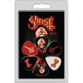 Ghost  Plectrum Pack: Logos Covers 6-Pack (Multicolour)