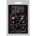 KISS  Plectrum Pack: Faces Covers 6-Pack (Multicolour)