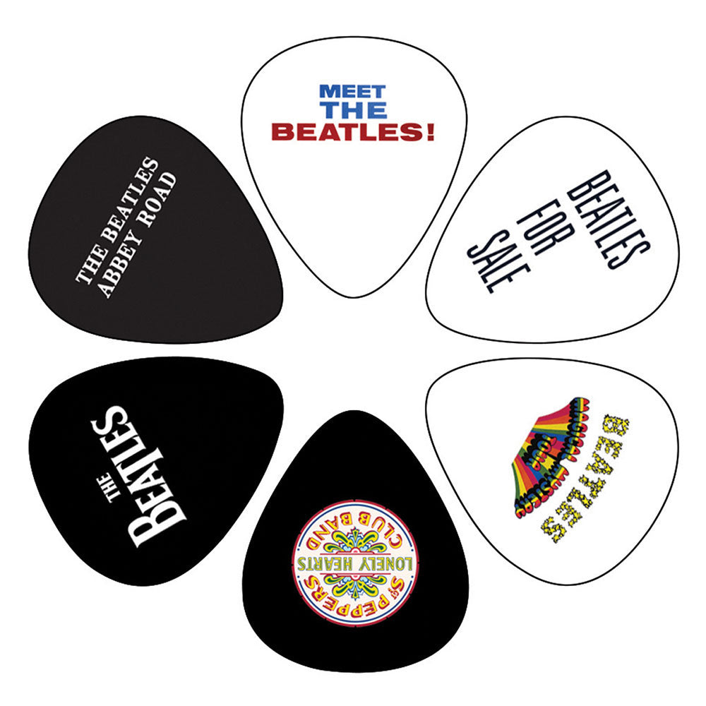 The Beatles Plectrum Pack: Album Covers 1 6-Pack