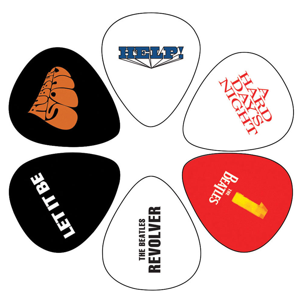 The Beatles Plectrum Pack: Album Covers 2 6-Pack