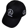 Linkin Park Unisex Baseball Cap: Concentric Side Logo (Black)