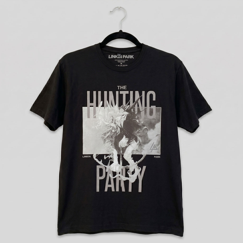 Linkin Park Unisex Premium Carbon T-Shirt: Hunting Party (Black)