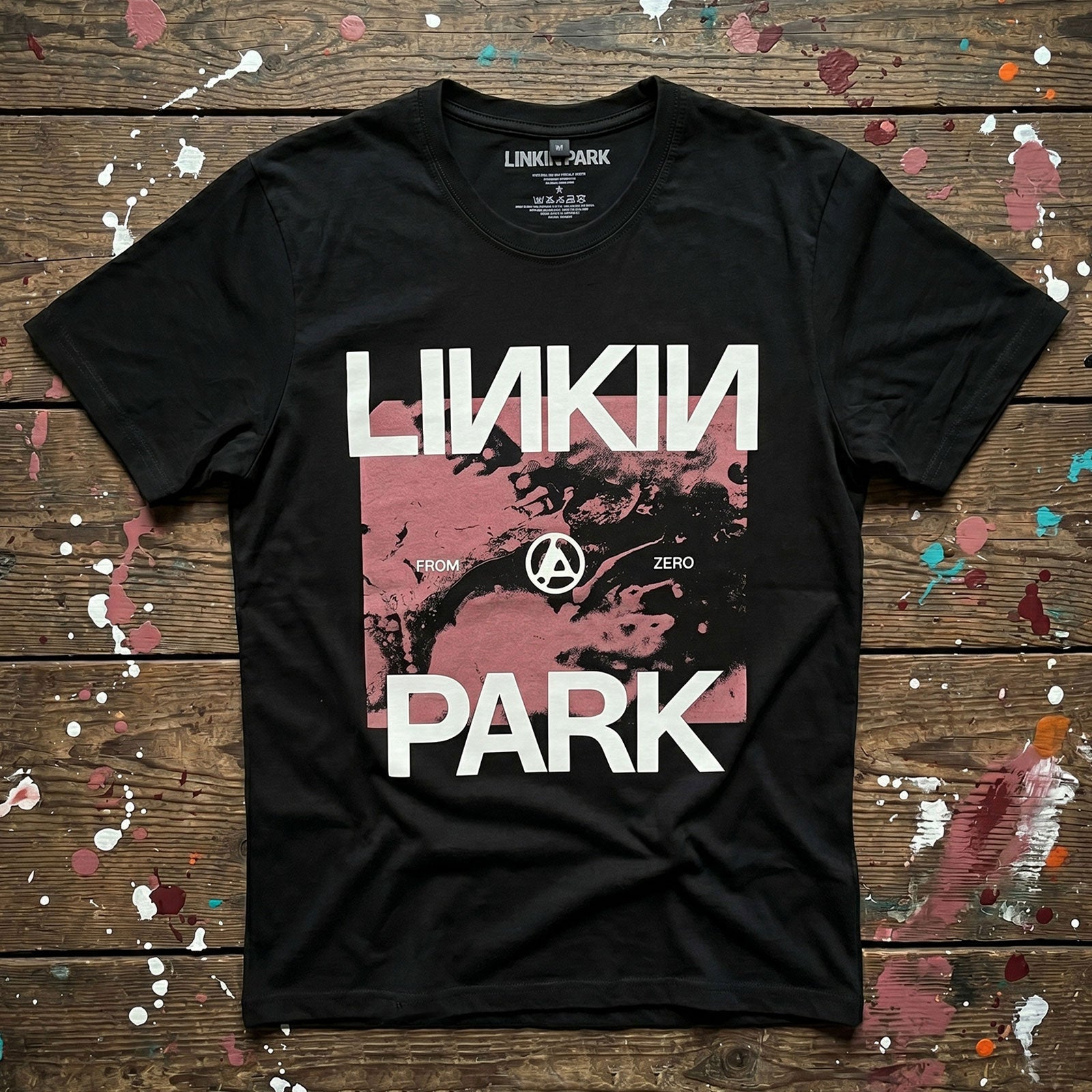 Linkin Park Unisex Premium Carbon T-Shirt: Zero Park (Black)