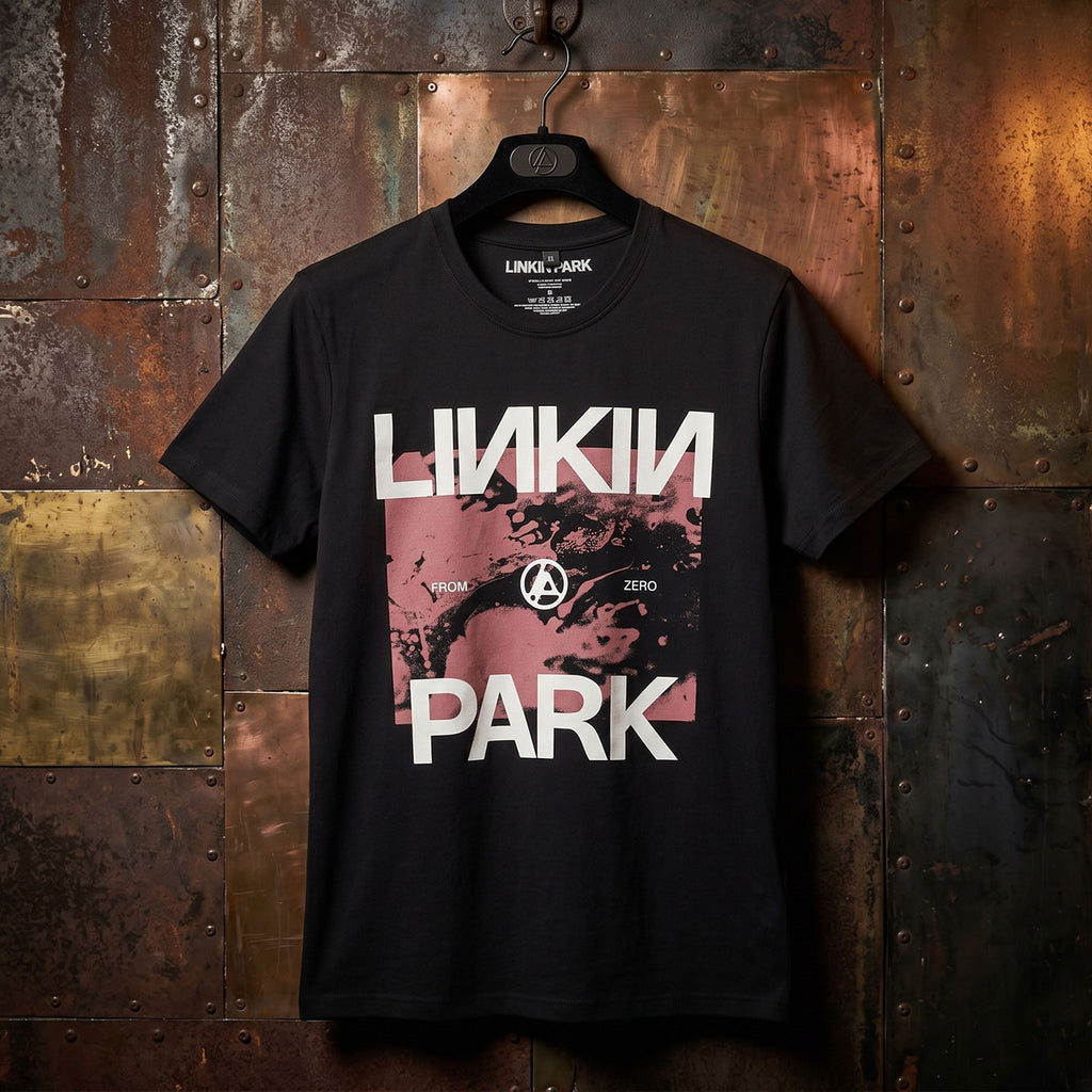 Linkin Park Unisex Premium Carbon T-Shirt: Zero Park (Black)